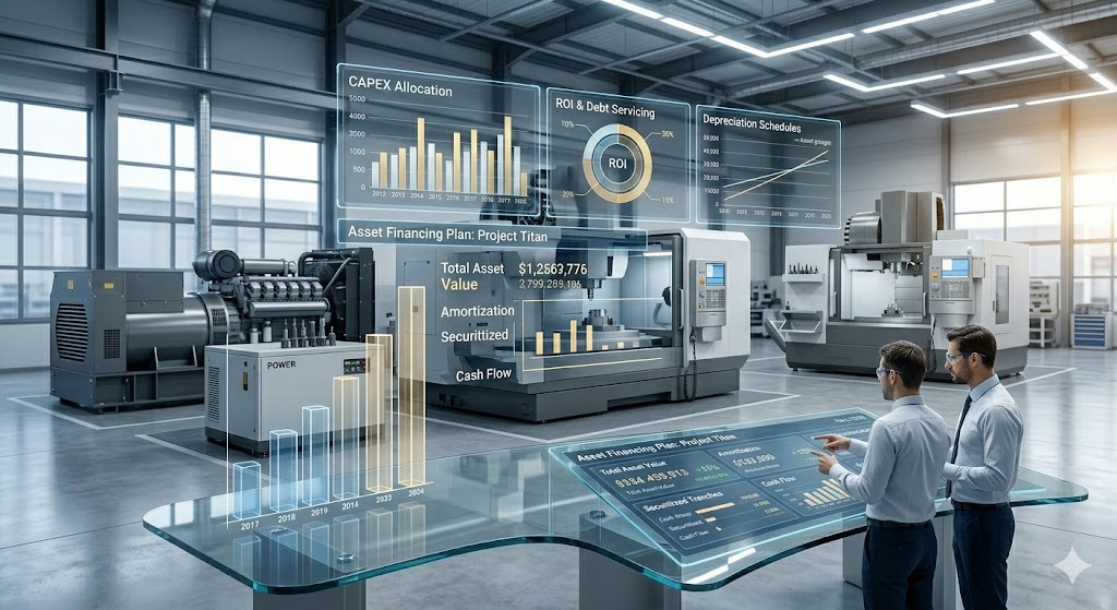 Equipment financing introductory visual